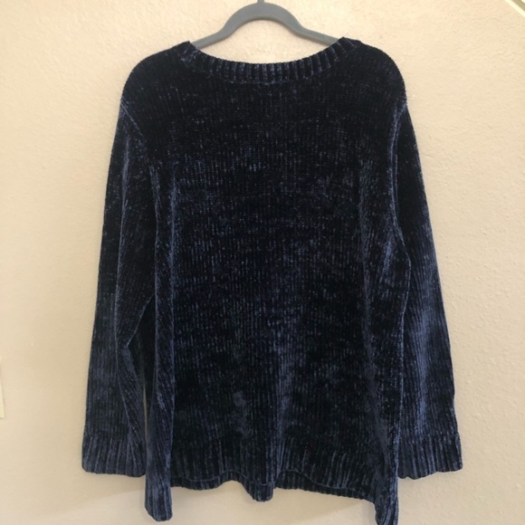 Orvis Classic Collection Super Soft Plush Chenille Knit Ribbed Sweater Size XXL - Picture 2 of 11